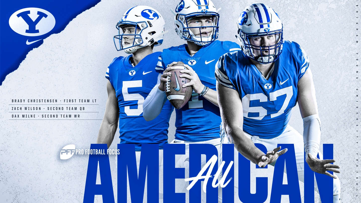 Three BYU players PFF All-Americans 