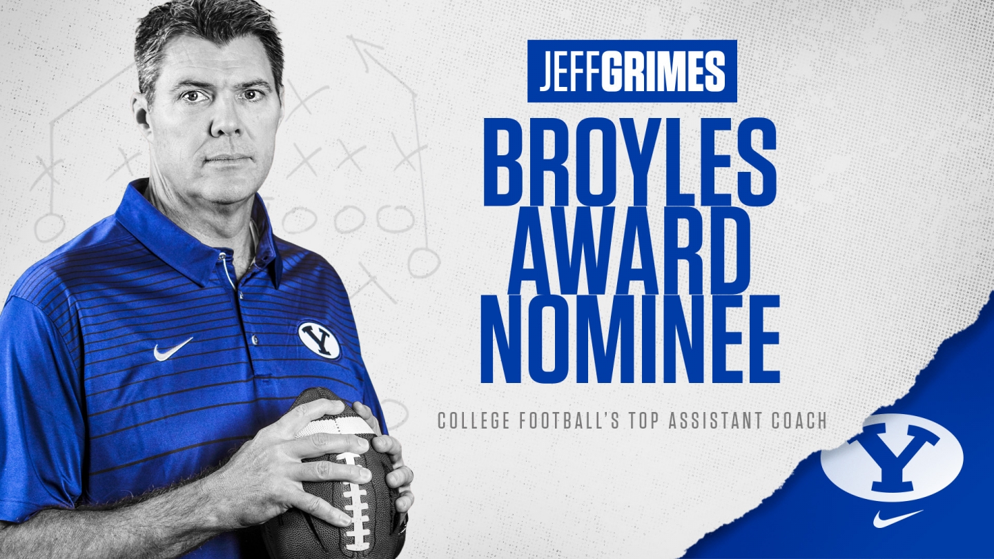 Jeff Grimes is 2020 Broyles Award nominee