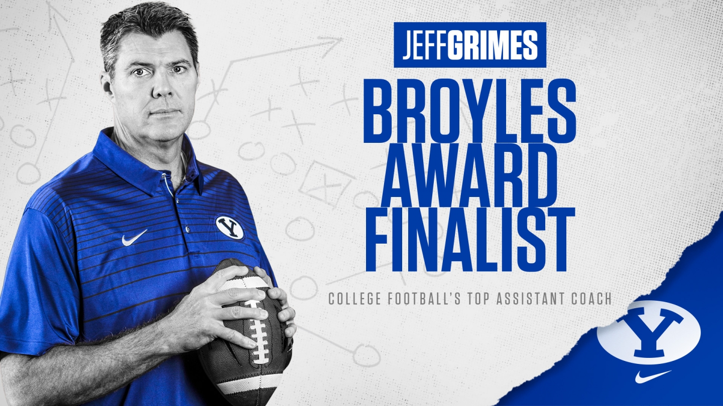 Jeff Grimes Finalist for Broyles Award
