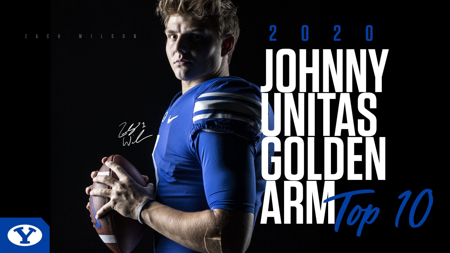 Johnny Unitas Top 10 features BYU's Zach Wilson