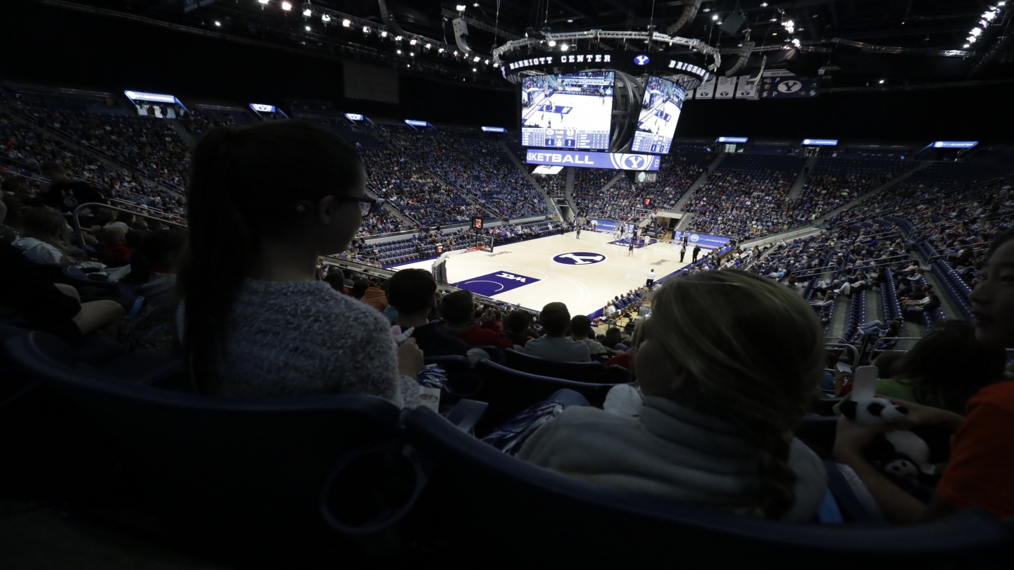 Inside Marriott Center vs. USU