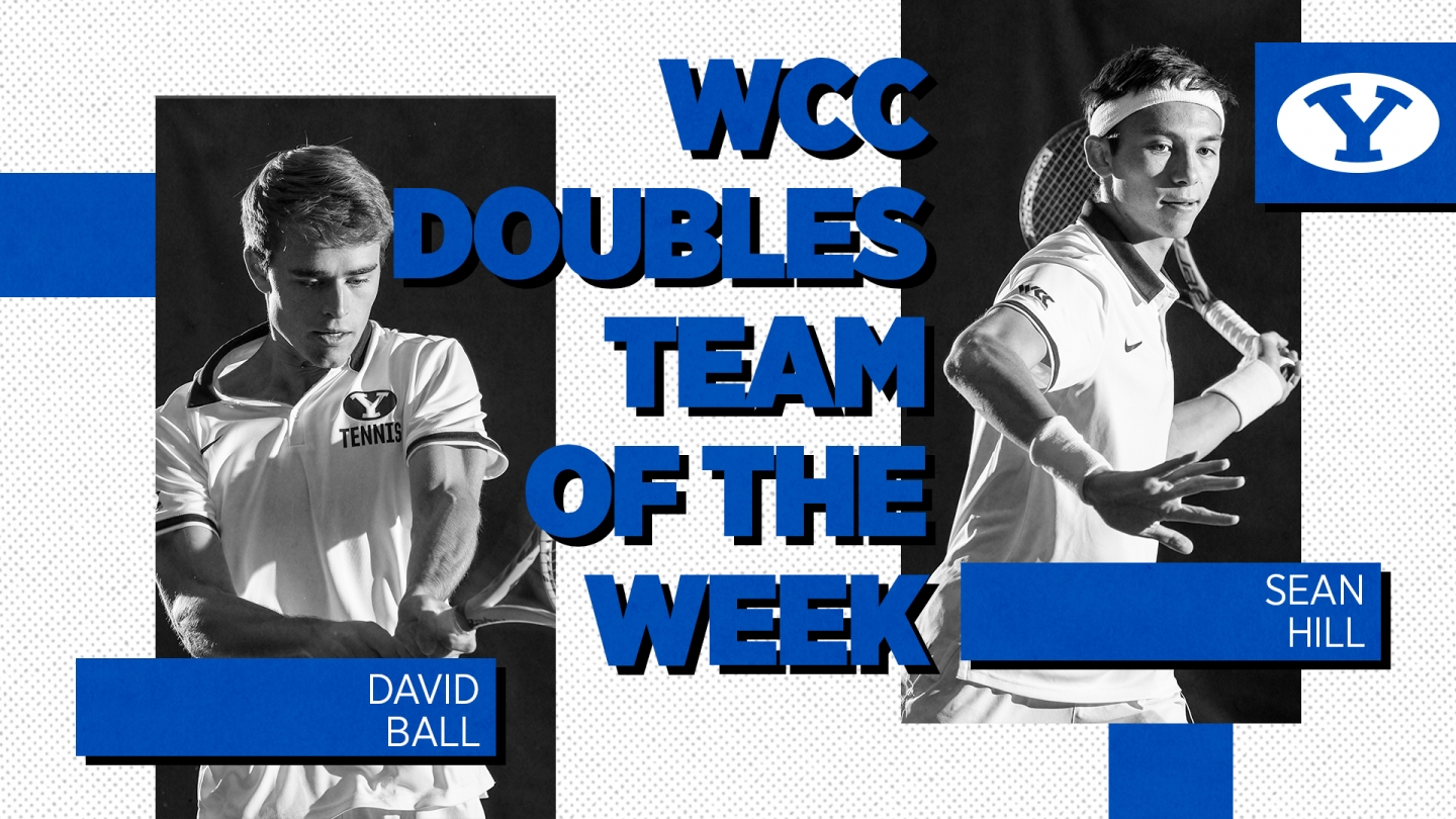 David Ball and Sean Hill named WCC Doubles Team of the Week