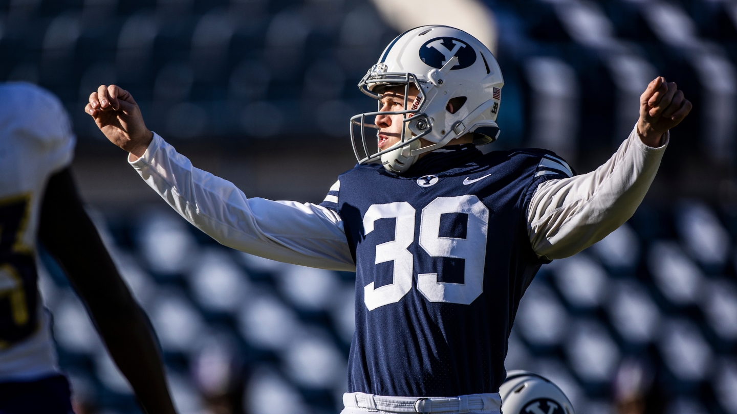 Jake Oldroyd BYU kicker