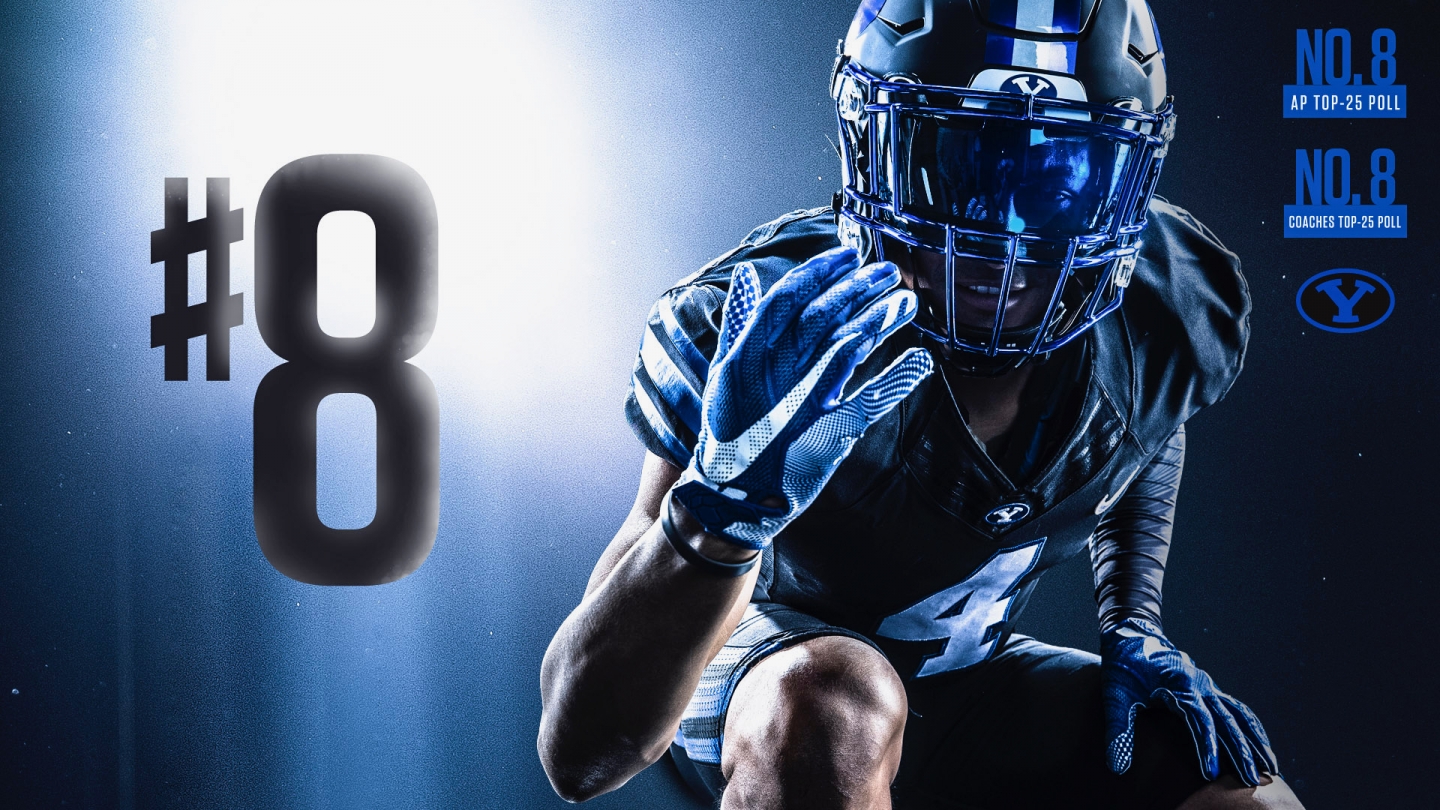 BYU ranked No. 8 in polls