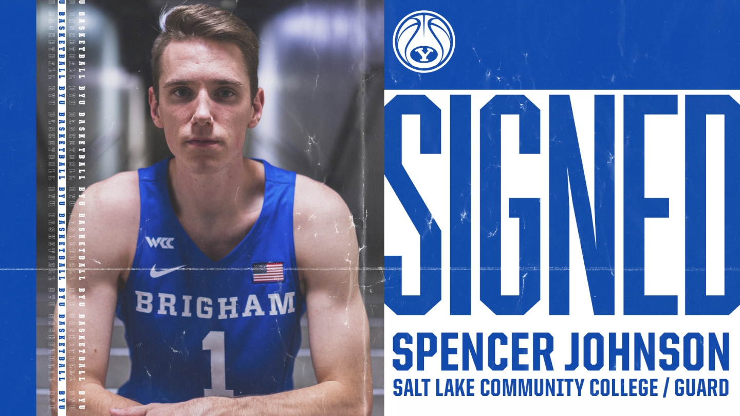 A photo of BYU 2019 signee Spencer Johnson.