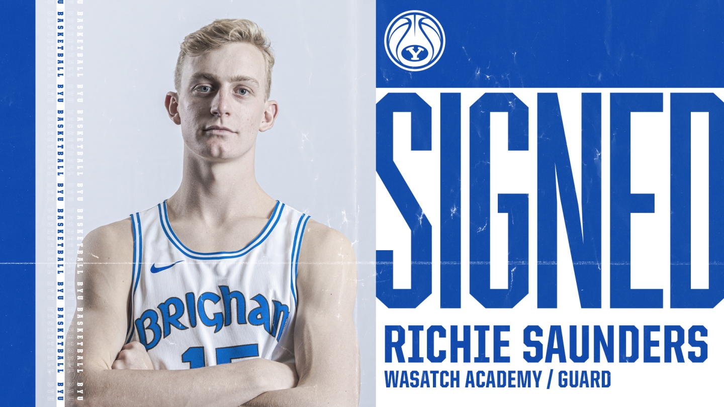 A photo of BYU 2019 signee Richie Saunders.