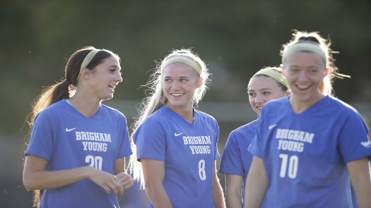 Smiles at B/W scrimmage