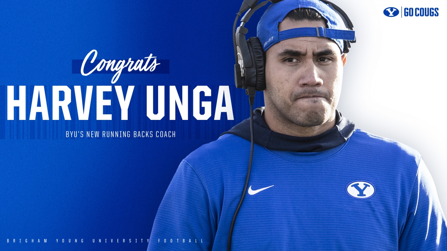 Harvey Unga named BYU running backs coach