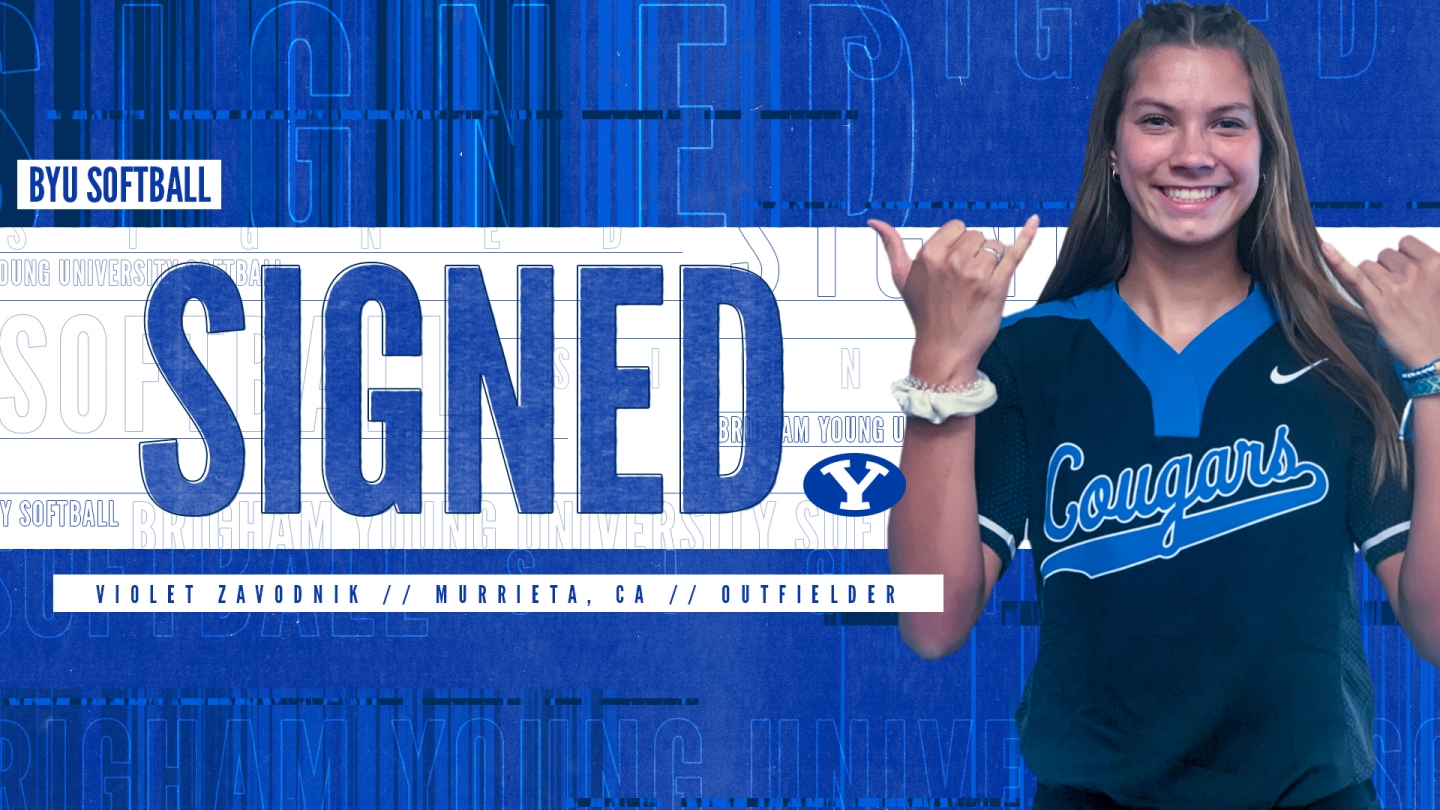 Violet Zavodnik has signed a National Letter of Intent to play for BYU