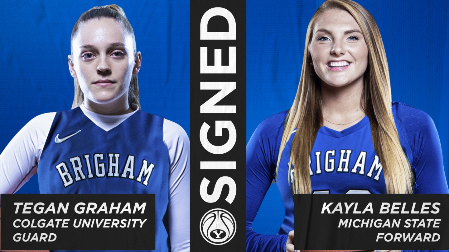 Signees Tegan Graham and Kayla Belles