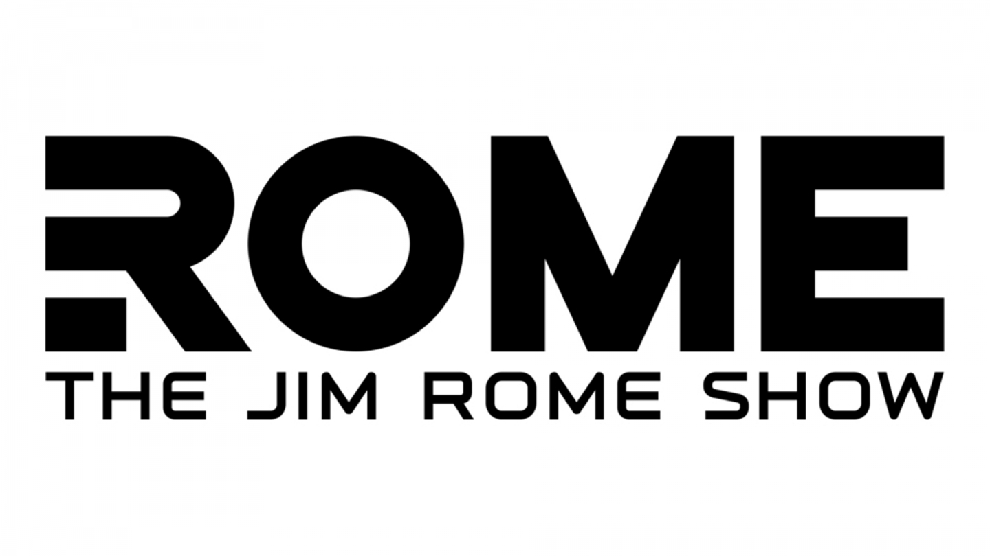 The Jim Rome Show logo with the text 'ROME The Jim Rome Show'